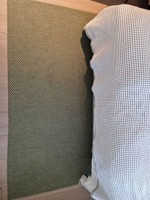 MORUM Tapete ecelag plana, int/exterior, verde escuro, 200x300 cm