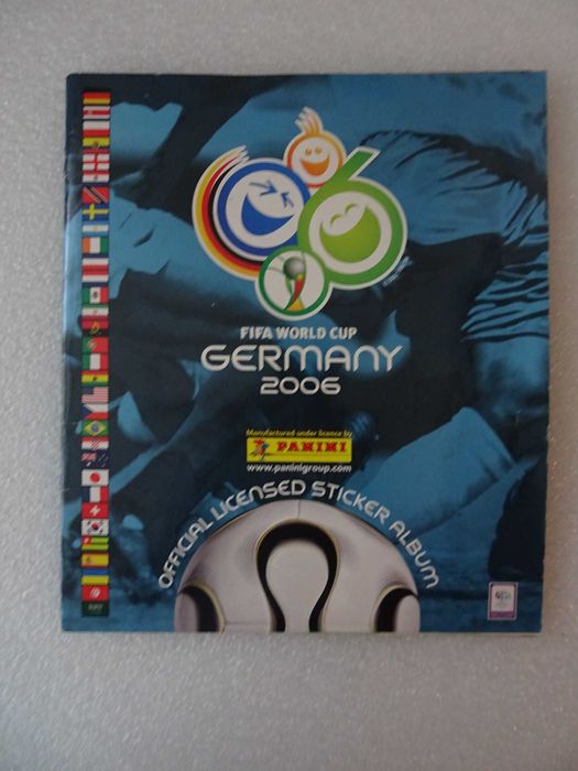 2006 Germany Football Sticker Album by Panini (contains 191 stickers)