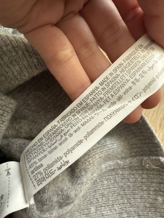 Кофта світер Massimo dutti S вовна кашемір