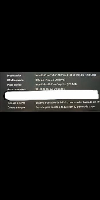Surface Pro 7+ Teclado + Carregador + Mala
