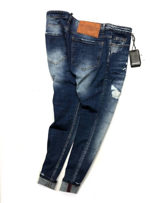 Jeansy Dsquared2 elastan 54