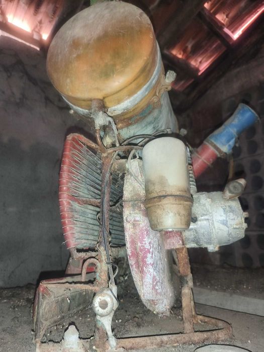 MÁQUINA DE SULFATAR  a motor - Funcional!