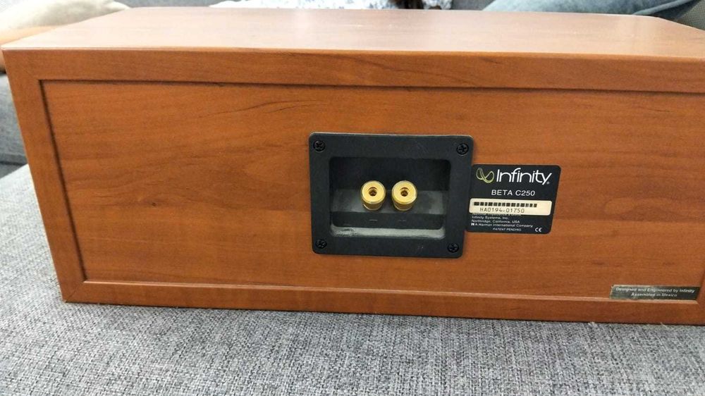 Infinity Beta C250 – Coluna Central Hi-Fi / Home Cinema