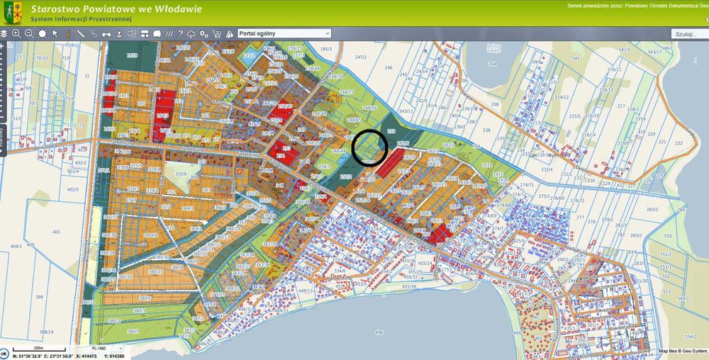 Działki nad Jeziorem Białym, Okuninka