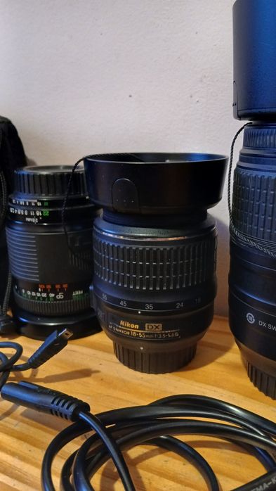 Aparat Nikon D5200 zestaw