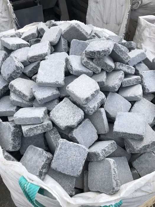 Бруківка гранітна пиляна,колота, галтована.Брущатка, гранитная плитка.