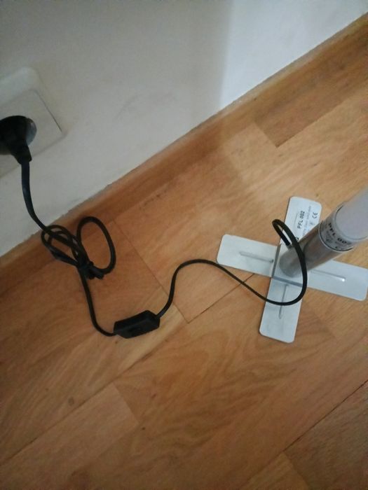 Candeeiro de pé de lâmpada.