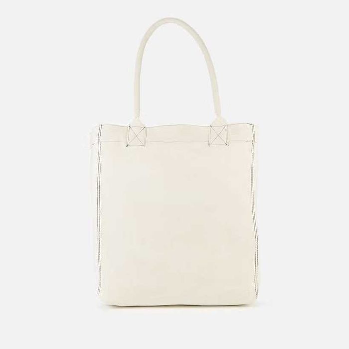 Сумка Isabel Marant Yenky Logo Canvas Tote Bag Light Grey