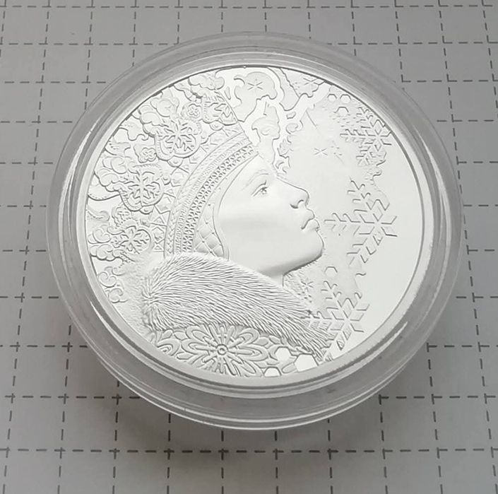 Австрія 20 євро 2023р. СРІБЛО. ПРУФ. Таємниці снігу. Сертифікат.