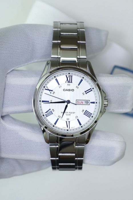 Офіційний Годинник чоловічий Casio MTP-1384D-7A1 Оригінал Часы мужские