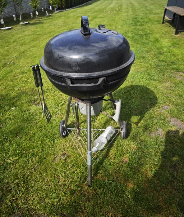 Gril węglowy okrągły