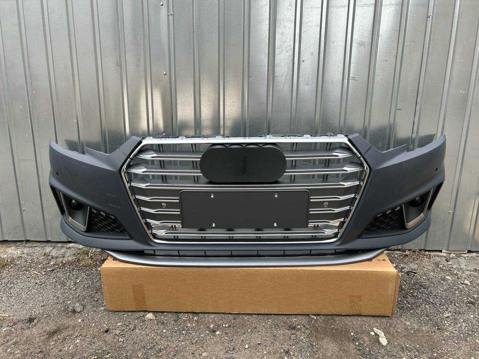 Бампер передній A4 B9 2019 S-line competition в зборі