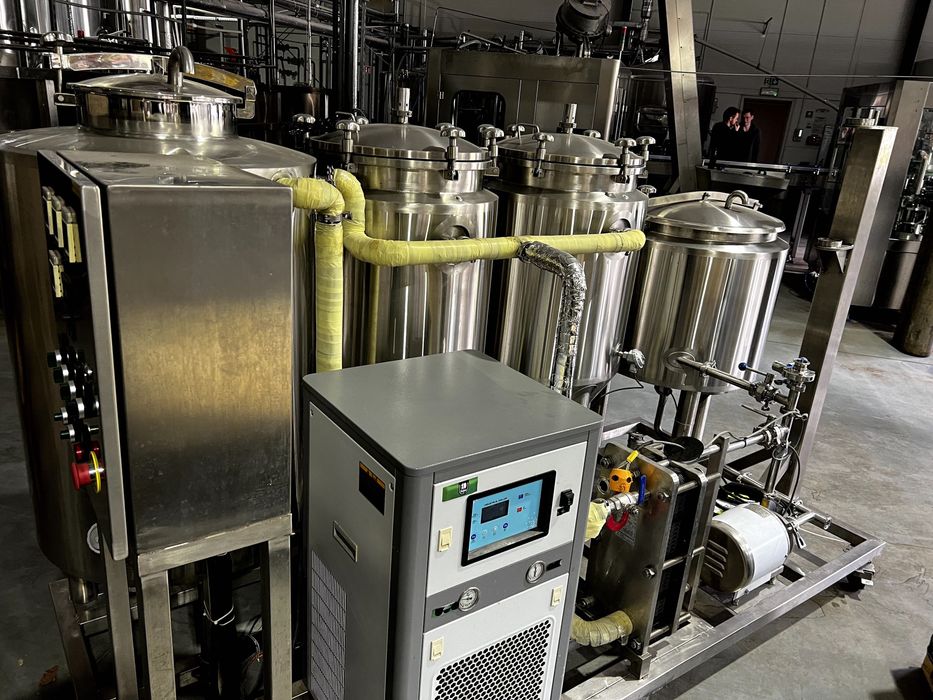 Na sprzedaż oferuję mobilny minibrowar 120l,