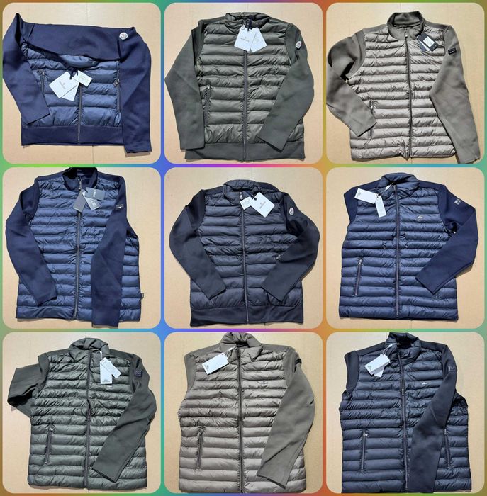 Kutrki męskie z rękawkiem kurtka S-XXXL różne hugo boss premium zima