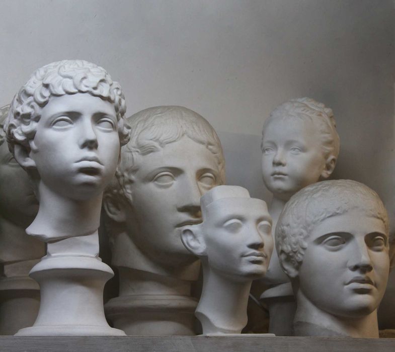 Гіпсові посібники для художників! Голова, бюст. Гипсовая скульптура: 1 ...