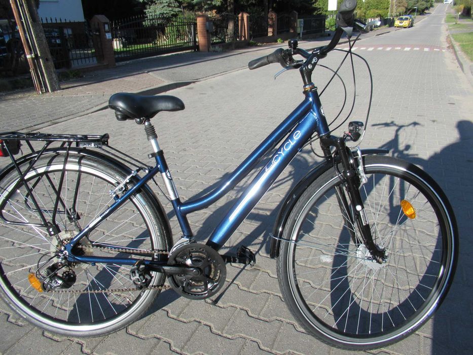 Rower Niemiecki miejski  z rama aluminiową