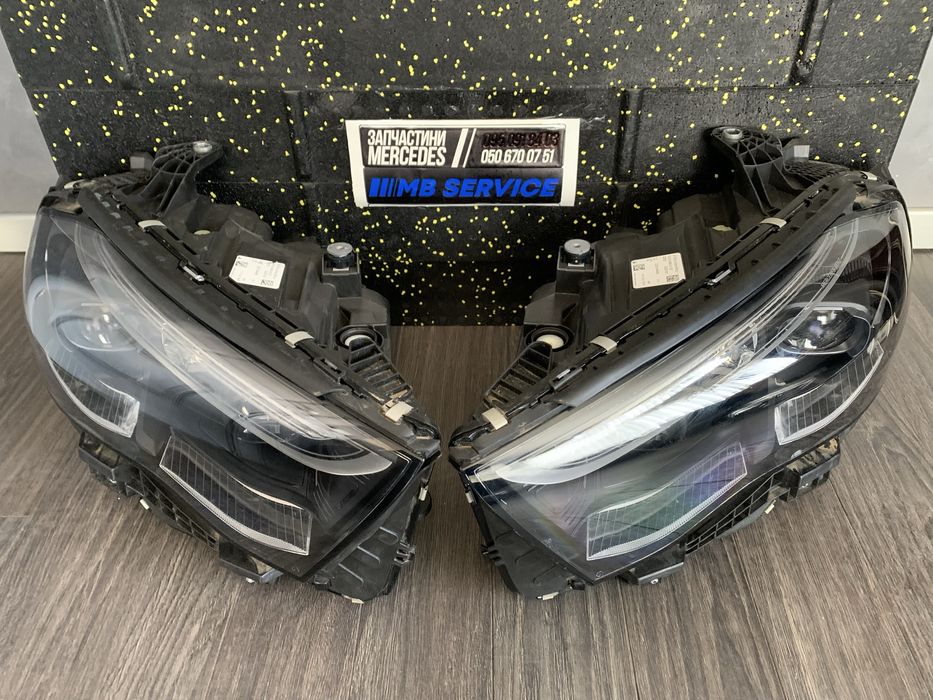 w214 фары фари Digital light