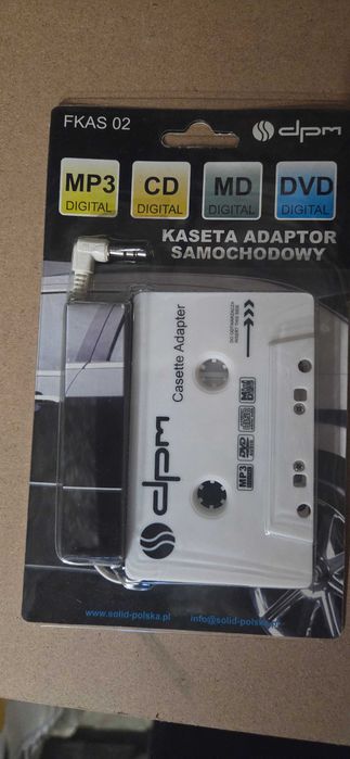 Kaseta na aux przejsciowka jack 3.5mm