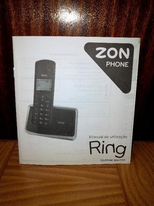Telefone s/ fios Zon Ring Alcatel Versatis D150 (usado)