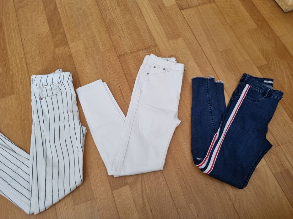 Calças  Bershka,  Zara e Pull&Bear