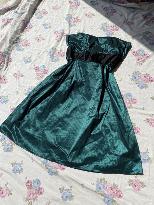 Sukienka bez ramiączek w paski L 40 cotton club alternative impreza
