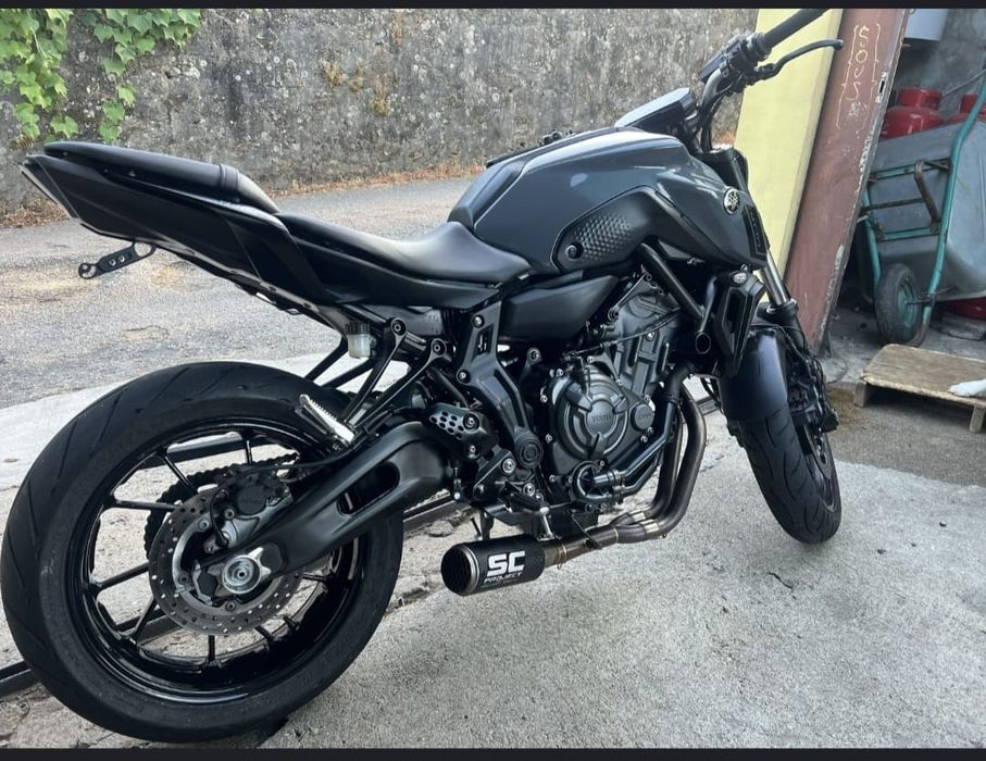 Yamaha mt07 2022