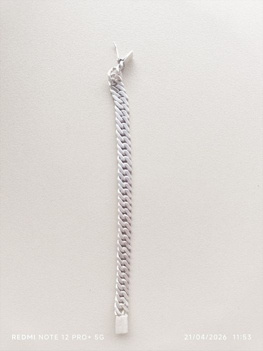 Pulseira Prata 925 Grossa/Larga