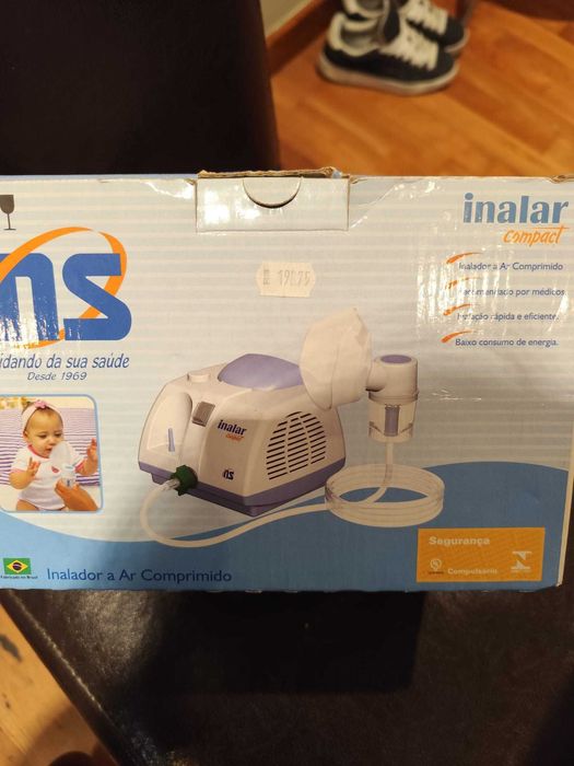 Máquina de vapor para inalar