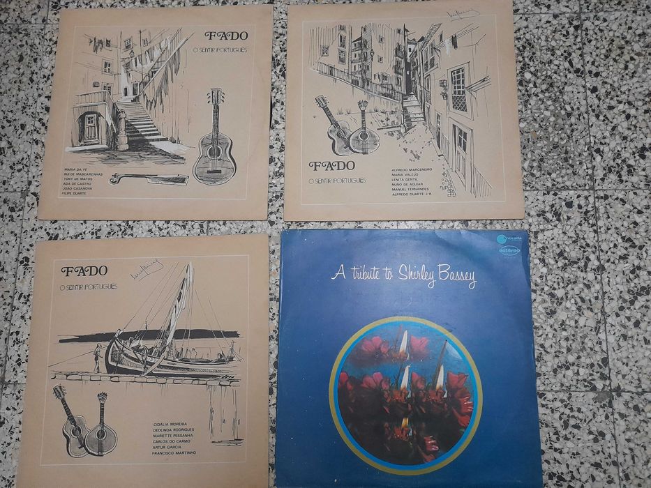 Discos vinil antigos