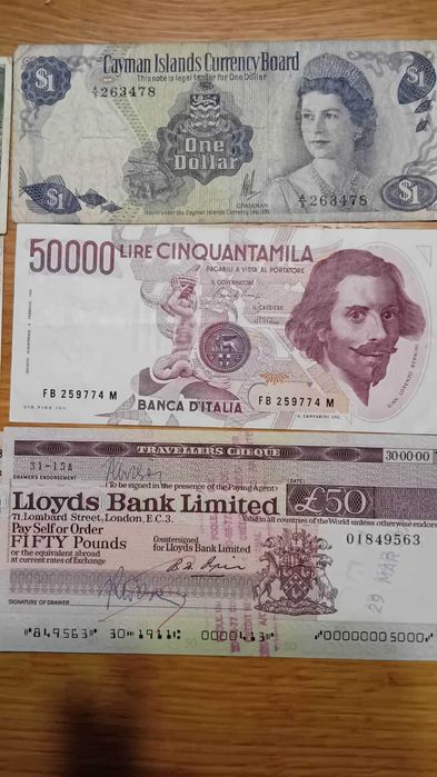 Sprzedam banknoty z różne