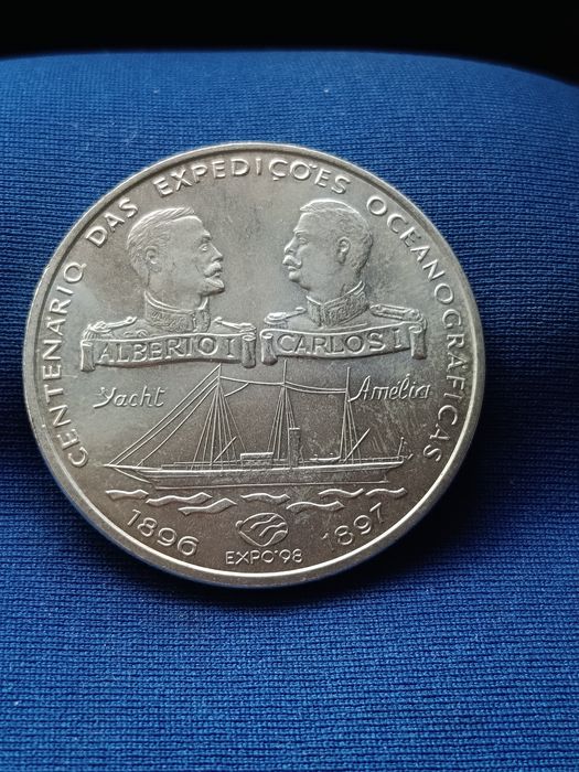 Moedas 1000 escudos Prata Portuguesa