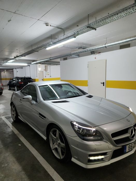 SLK 250 AMG biturbo a gasolina 204cv só 106.000 km full extras sempre de garagem impecável Aceito retoma