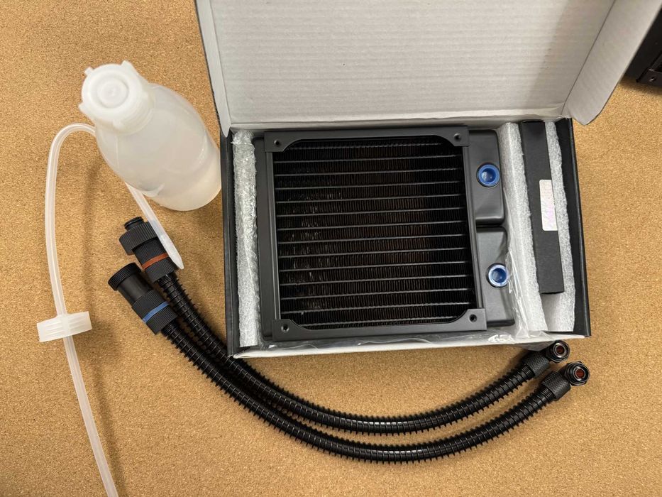 Alphacool Eisbaer LT 120 + ST30 v.2 140mm Full Copper + QDC, комплект