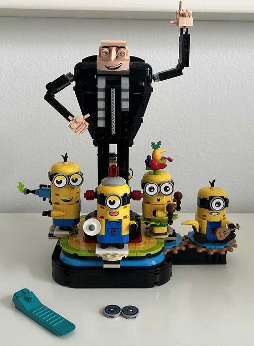 LEGO Despicable Me 4 Minionki Gru i minionki z klocków 75582