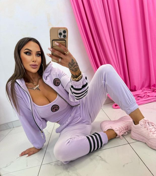 Komplet dresowy Pink Mania