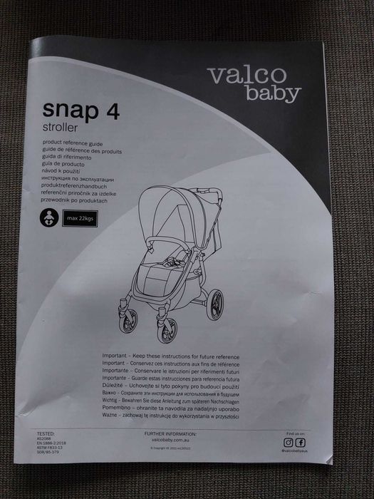 wózek dziecięcy VALCO BABY SNAP 4