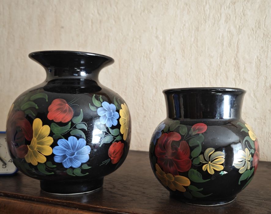 Wazoniki ludowe ręcznie malowane