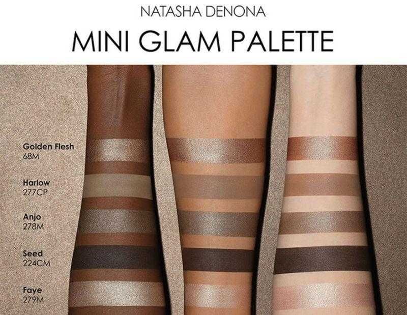 Палетка тіней NATASHA DENONA Mini Glam Eyeshadow Palette