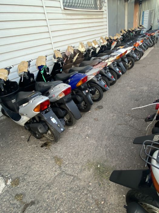 Разборка японских мопедов Honda dio27-34 yamaha jog Suzuki lets pallet ...