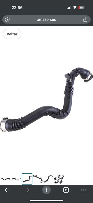 Tubo intercooler novo