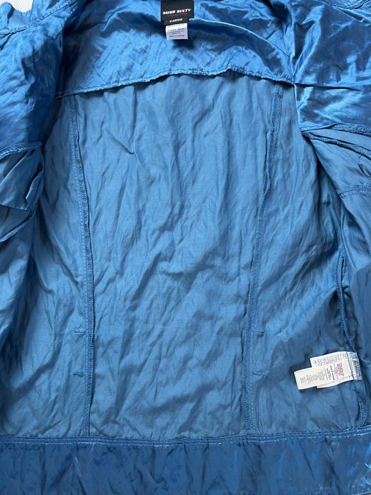 Miss Sixty Vintage 00’s Damska L Kurtka Wiatrówka Light Jacket Y2K Rap