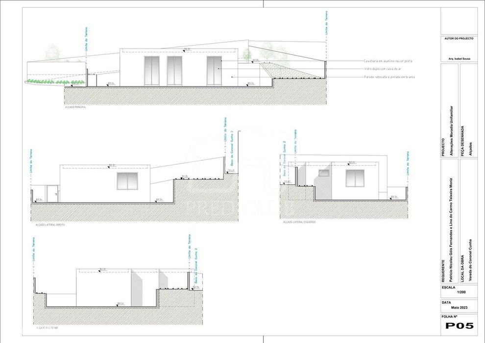 Prédio Urbano Terreo  com Projecto Aprovado - Funchal