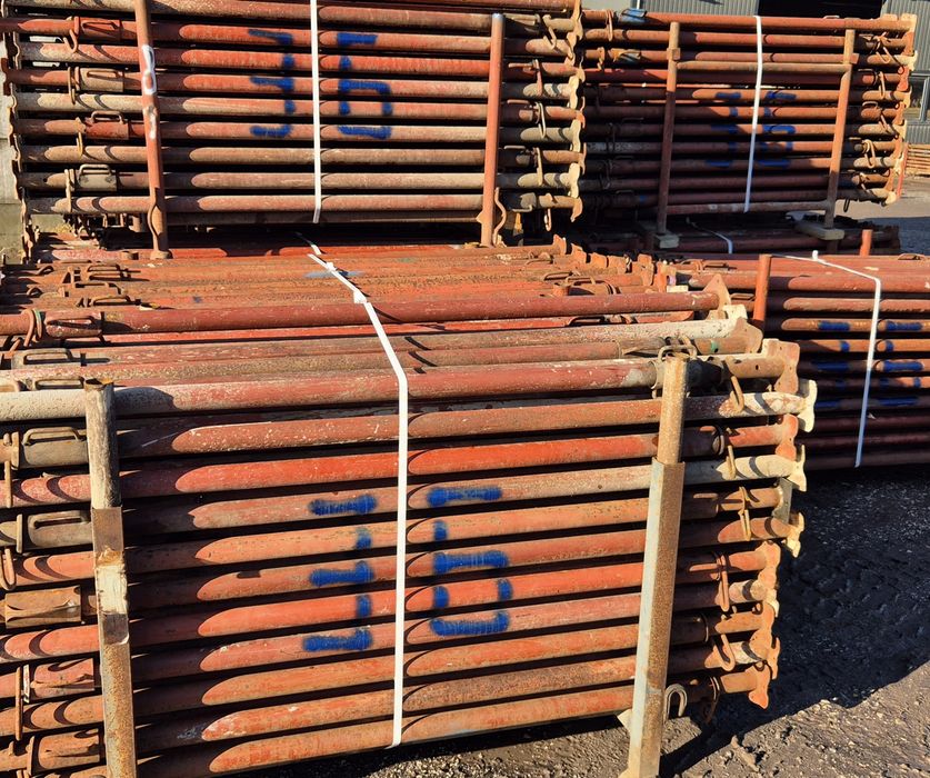 NOWE Stemple budowlane metalowe podpory sztyce Szalunki stropowe Doki