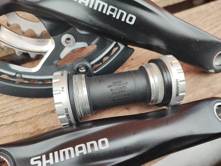 Korba rowerowa Shimano Deore M542 175mm  Hollowtech 2 Retro MTB