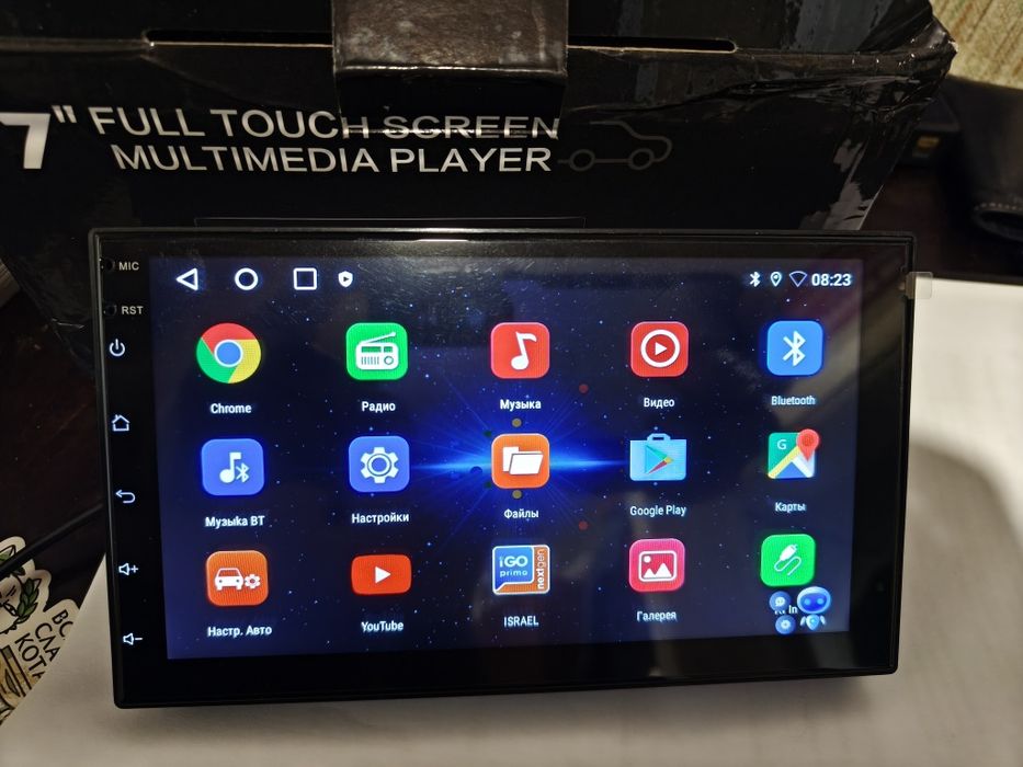 Автомагнітола нова 2DIN ,  7,  IPS, 2 gb/ 32,  Android 14, Carplay