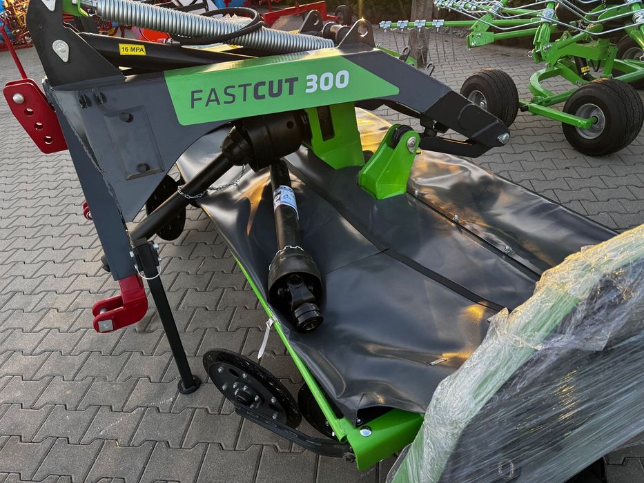 Kosiarka dyskowa przednia Fast Cut 3,0 m Talex z wałkiem WOM
