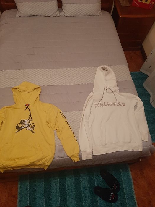Sweat com capuz e sem e casacos  tamanho  xs