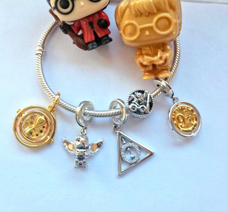 Шарми Marvel, DC, Star Wars, Harry Potter, Disney на браслет Pandora