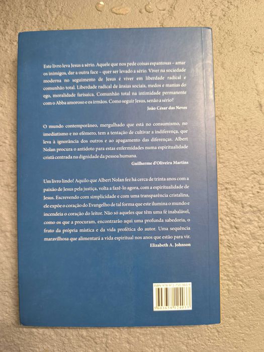Jesus Hoje: Uma Espiritualidade de Liberdade Radical — Albert Nolan