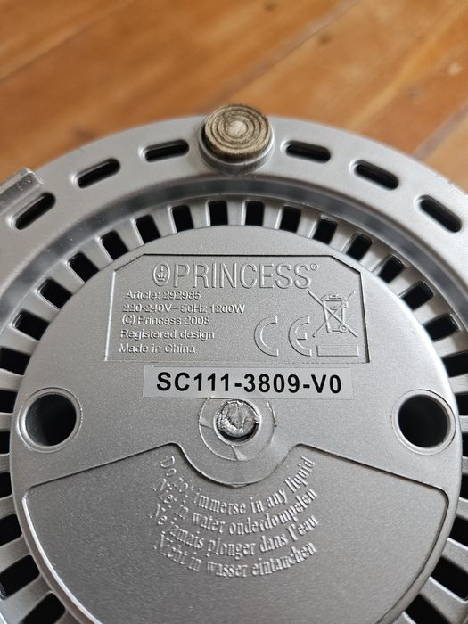 Máquina de fazer pipocas - princess 1200w